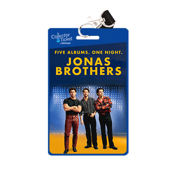 Collector Tickets Jonas Brothers