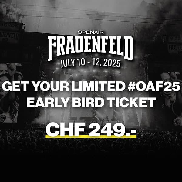 Openair Frauenfeld - Early Bird Tickets 2025