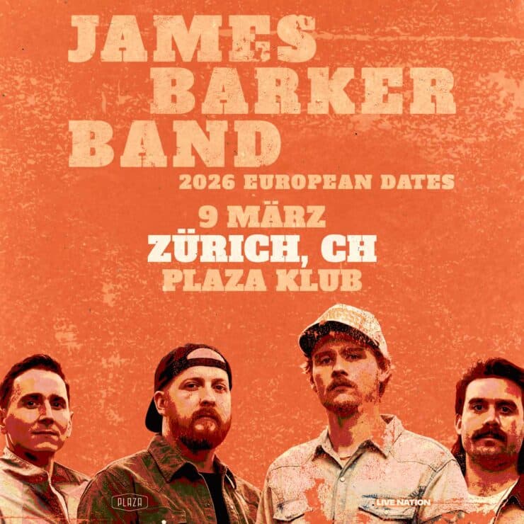 James Barker Band Pressebild